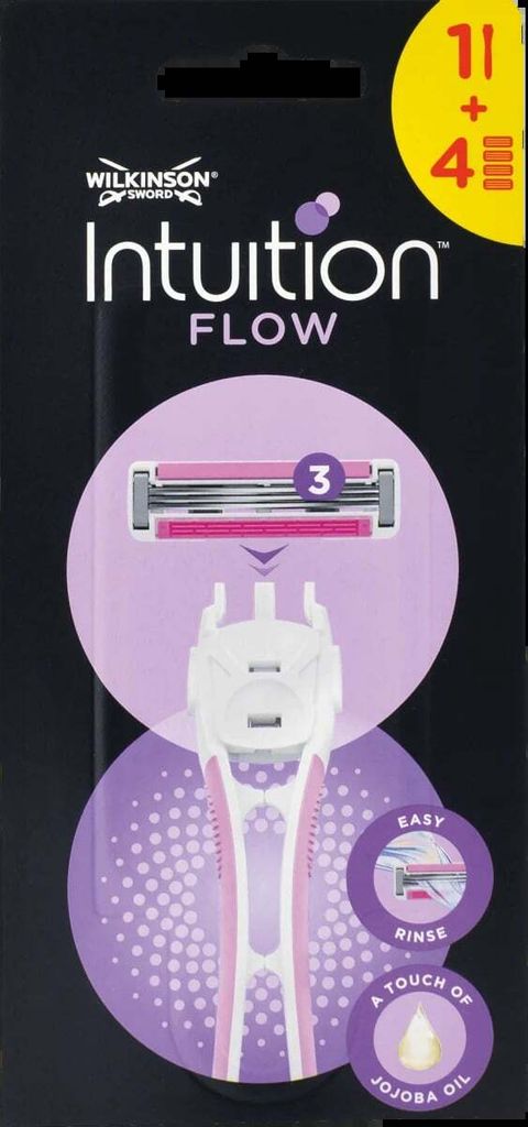 Wilkinson Flow Rasierer mit 4 Klingen