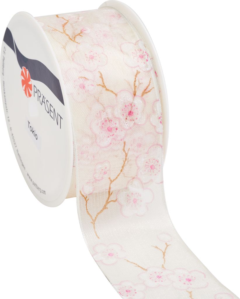 PRÄSENT Seidenband Tokio