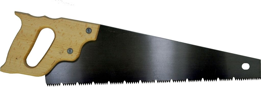 Gipskarton-Plattensäge 380 mm, Hartholzgriff