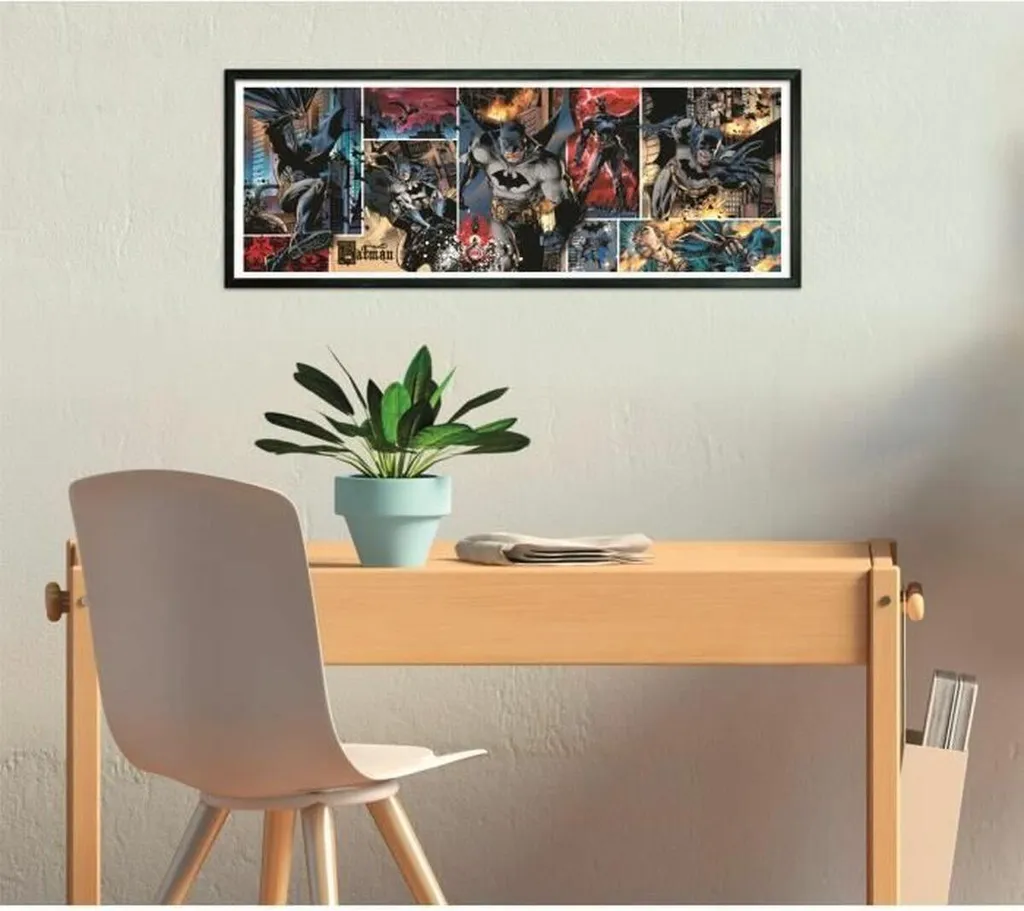 Puzzle Clementoni Batman Impossible 1000 pièces Noir et Blanc Difficile