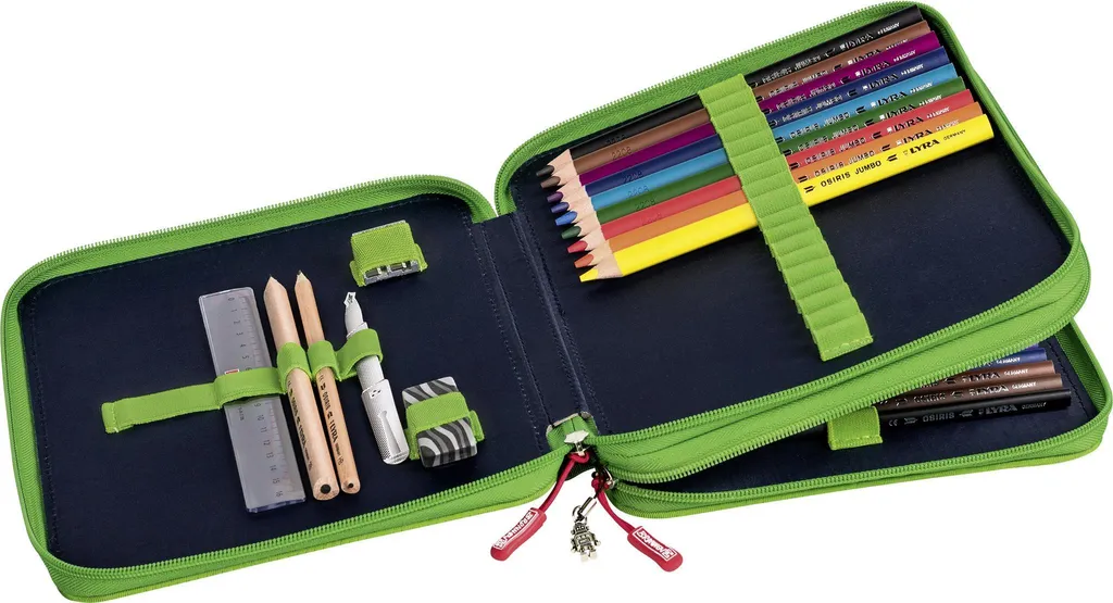 Trousse à crayons Robot Heroes XXL idéale pour ranger tout son matériel