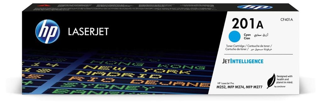 Toner HP 201A ciano (CF401A) Immagine del prodotto 