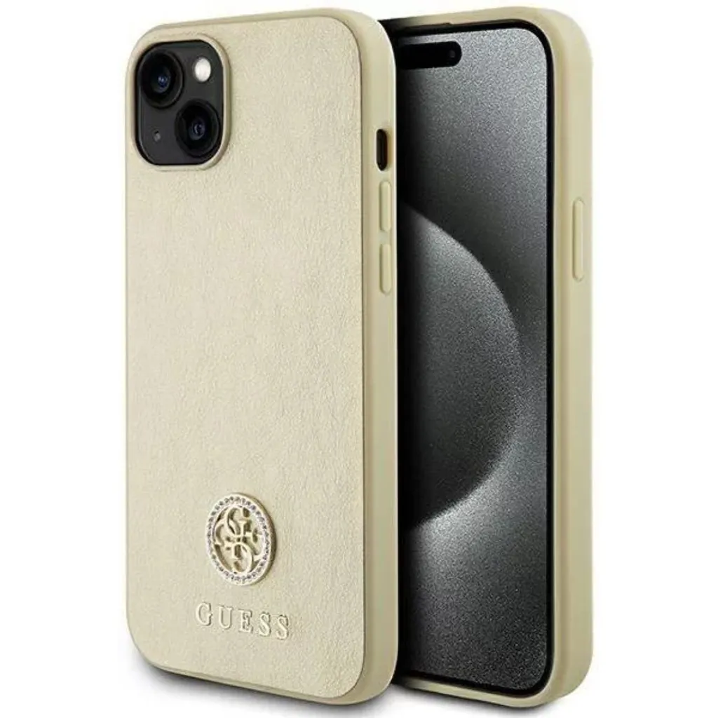 Recensione Guess Guhcp15Sps4Dgpd iPhone 15 14 13 Gold Case