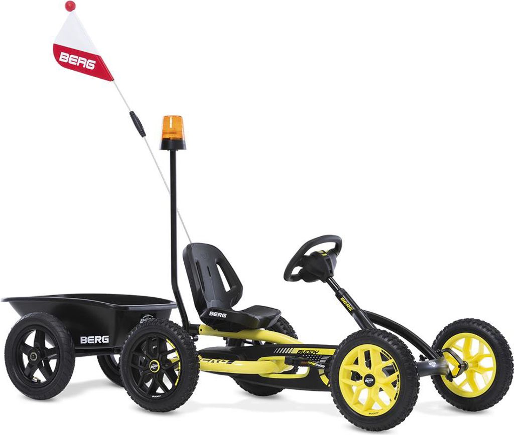 Gokart / Pedal-Gokart Buddy Cross gelb BERG toys Produktbild 23