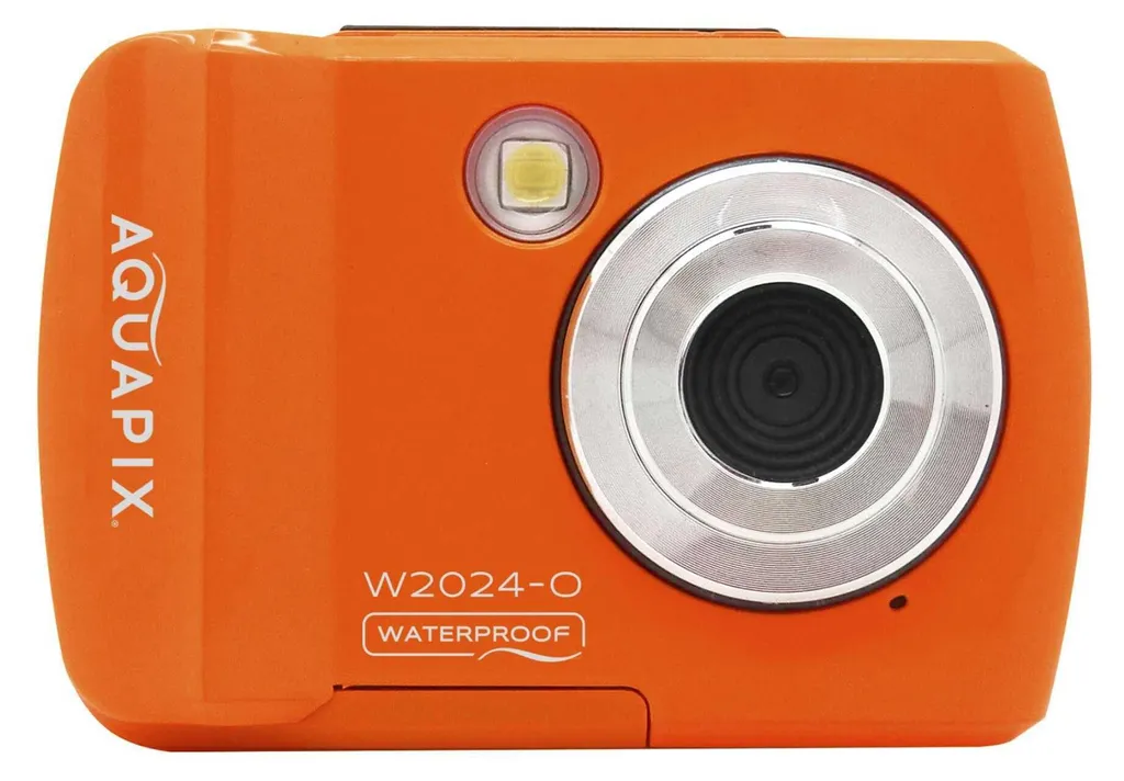 Appareil Photo Numérique Étanche Aquapix W2024 Splash Orange Submersible