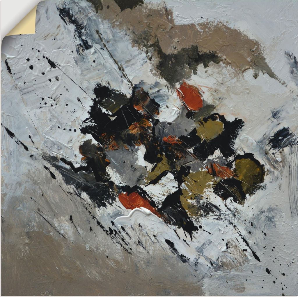 ARTland Wandbild, selbstklebend Abstrakt XIII Größe: 40x40 cm