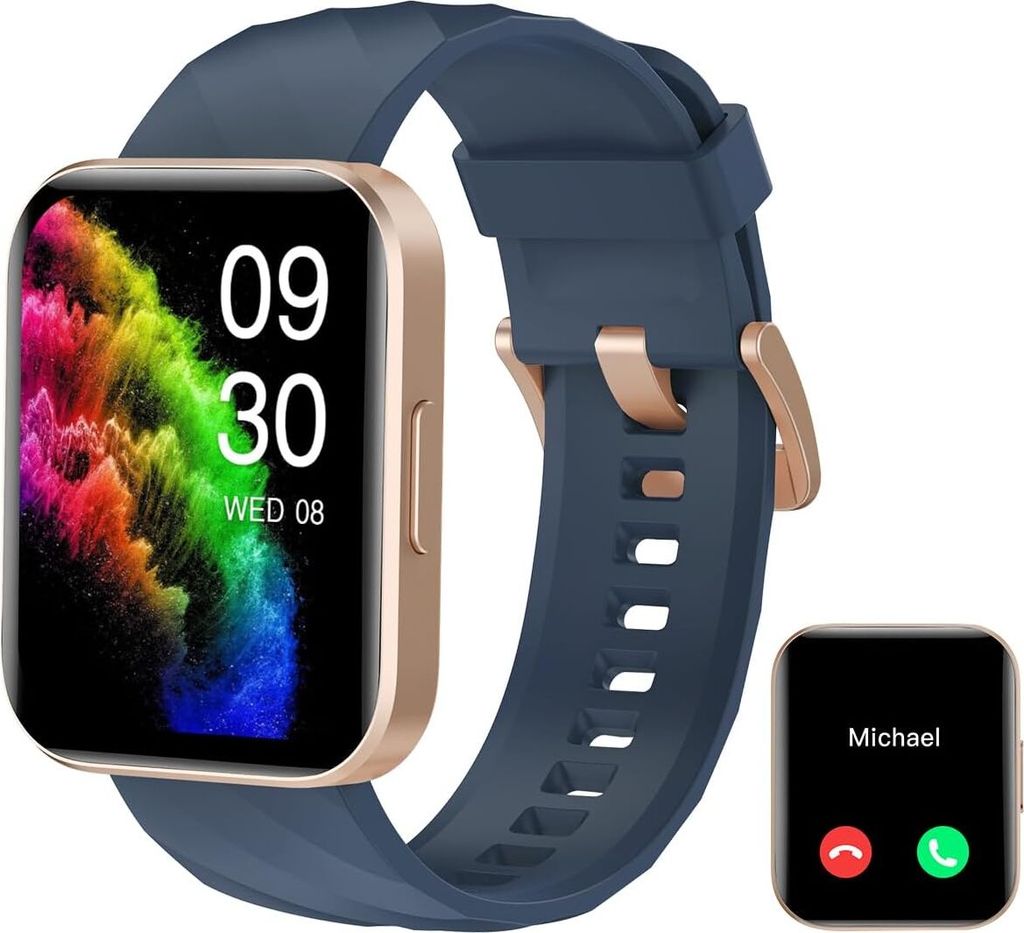 Ruimen Smartwatch für Damen und Herren mit Telefonfunktion, Produktbild 