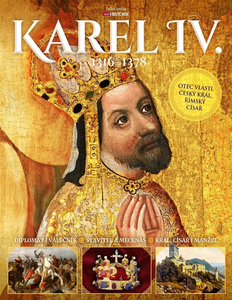 Karel IV. 1316-1378 Otec vlasti : Livre d'Histoire Charles IV Empereur