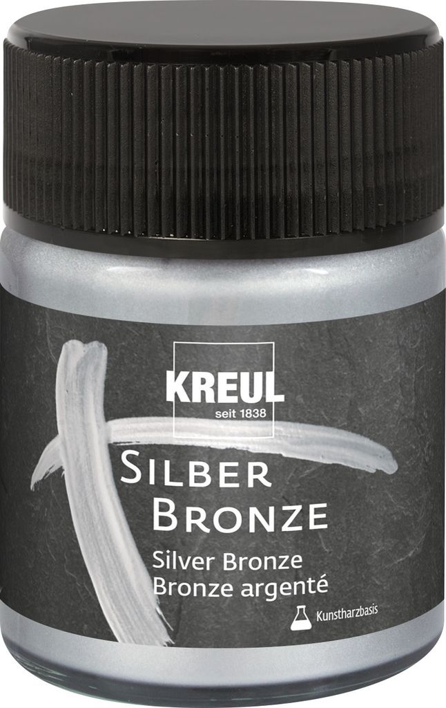 KREUL Flüssigbronze Silber Bronze 50 ml
