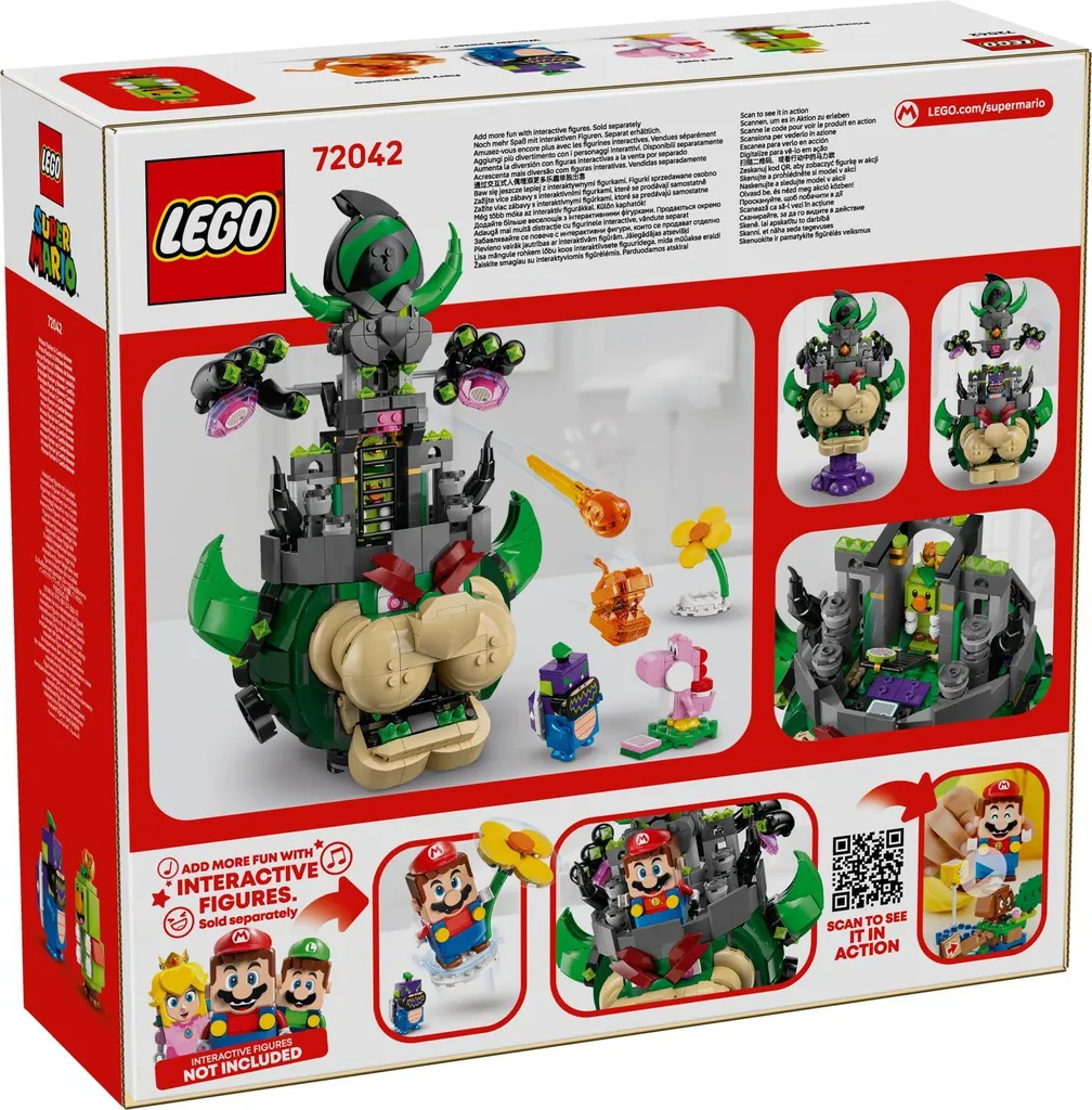 Jeu de construction Château de Bowser LEGO Super Mario 72042