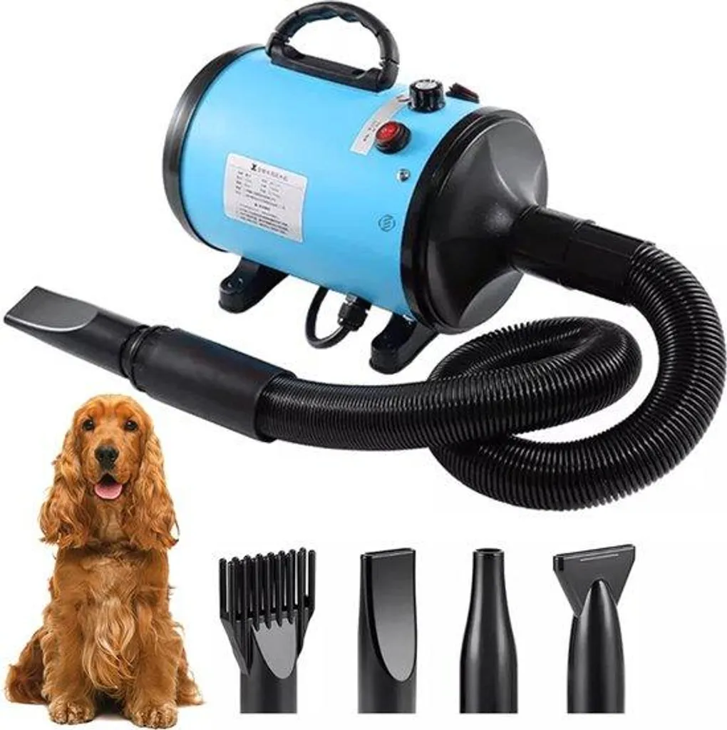 Pistolet à eau ultra-silencieux pour douche de chien compact réglable