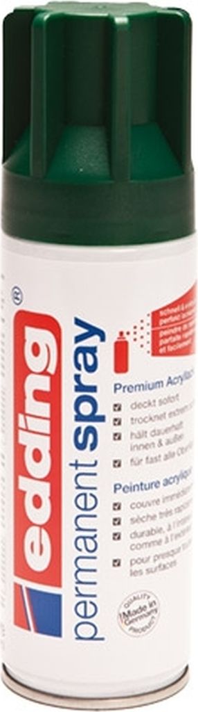 Acryl-Farblack Permanentspray moosgrün seidenmatt RAL6005 Packung mit 6 Stück