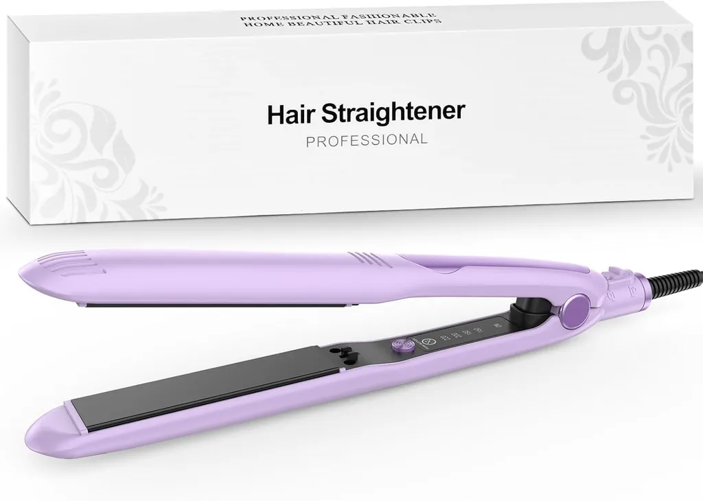 Piastra Capelli 2 in 1 Professionale: Liscio Perfetto e Ricci Definiti