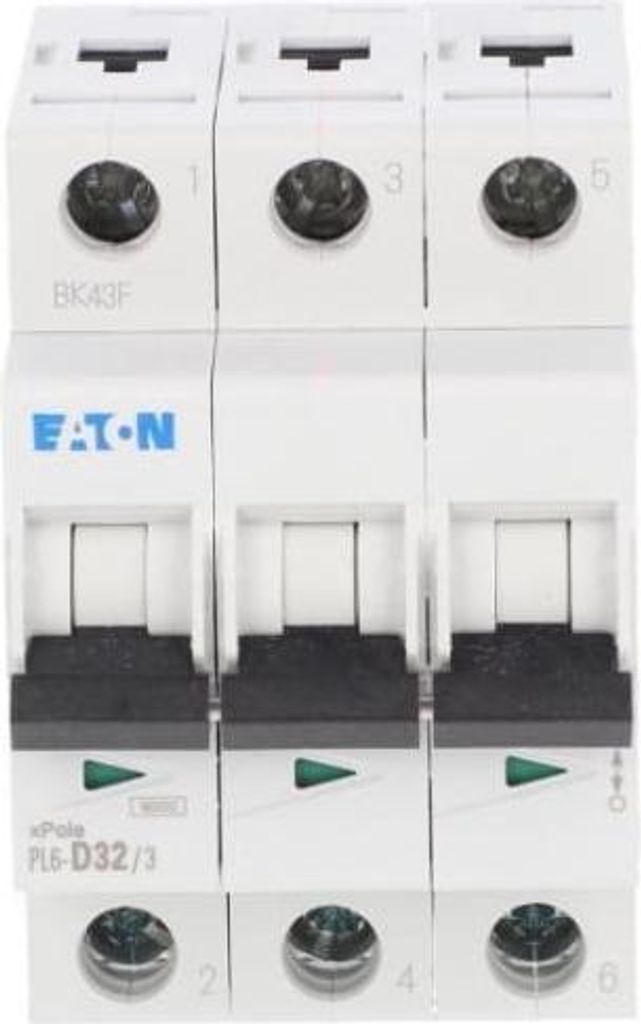 Leitungsschutzschalter 3P D 32A 6kA AC PL6-D32/3 286616