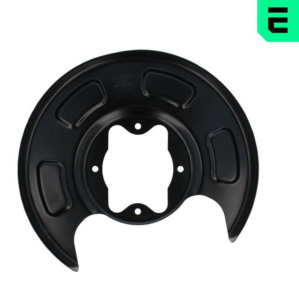 OPTIMAL Spritzblech Bremsscheibe für HYUNDAI i10 (PA) Hinten Rechts BSP-9833R Ankerblech