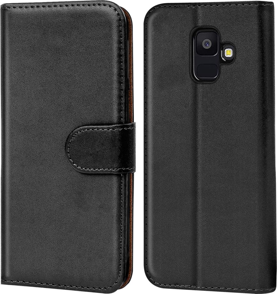 Book Case pour Samsung Galaxy A6 2018 Housse étui flip Image du produit 
