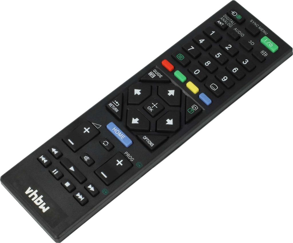 vhbw Fernbedienung kompatibel mit Sony KDL-32R424A, KDL-32R420A, KDL-32R400A, KDL-32R423A, KDL-32R421A Fernseher, TV - Ersatzfernbedienung