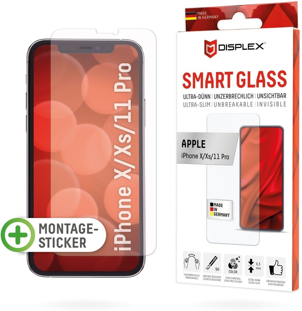 DISPLEX Smart Glass Apple iPhone X/XS/11 Pro