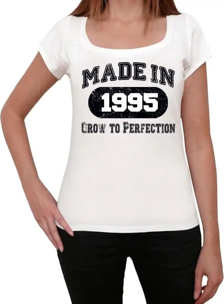 Damen Grafik T-Shirt Wachsen bis zur Perfektion aus dem Jahr 1995 – Grow to Perfection 1995 – Geschenk 29. Geburtstag Jahrestag 29 Jahre
