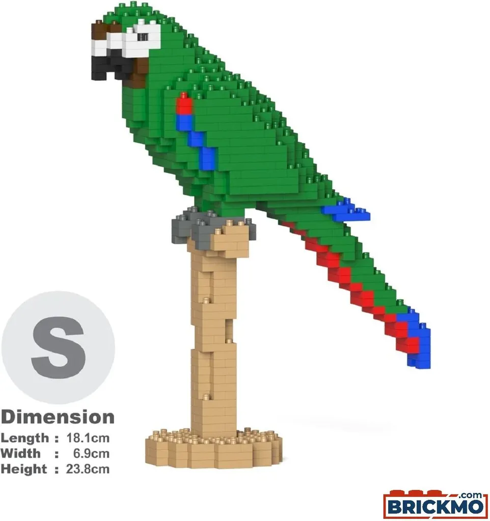 Ara à front marron JEKCA Bricks ST19MA08 avec Système de Vis 01S