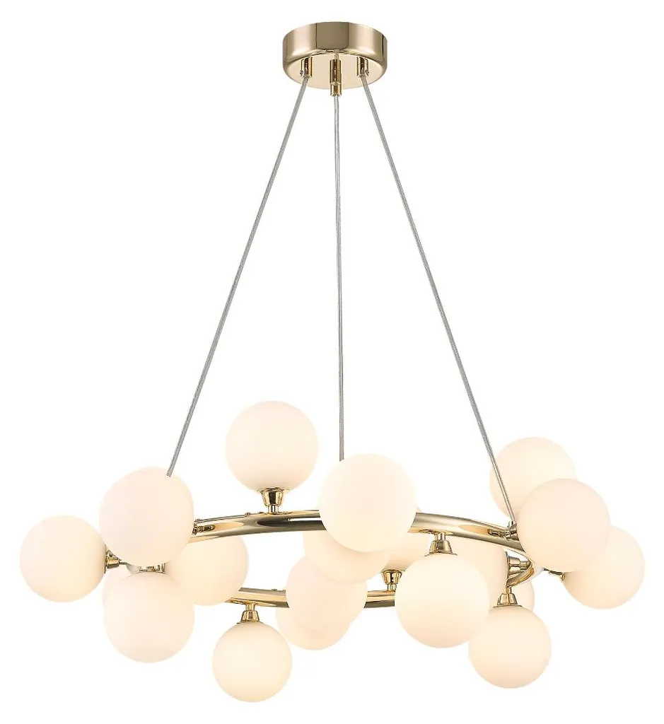 Sublimez votre éclairage avec la suspension Zuma Line BOBO P0462-20C-F7AA