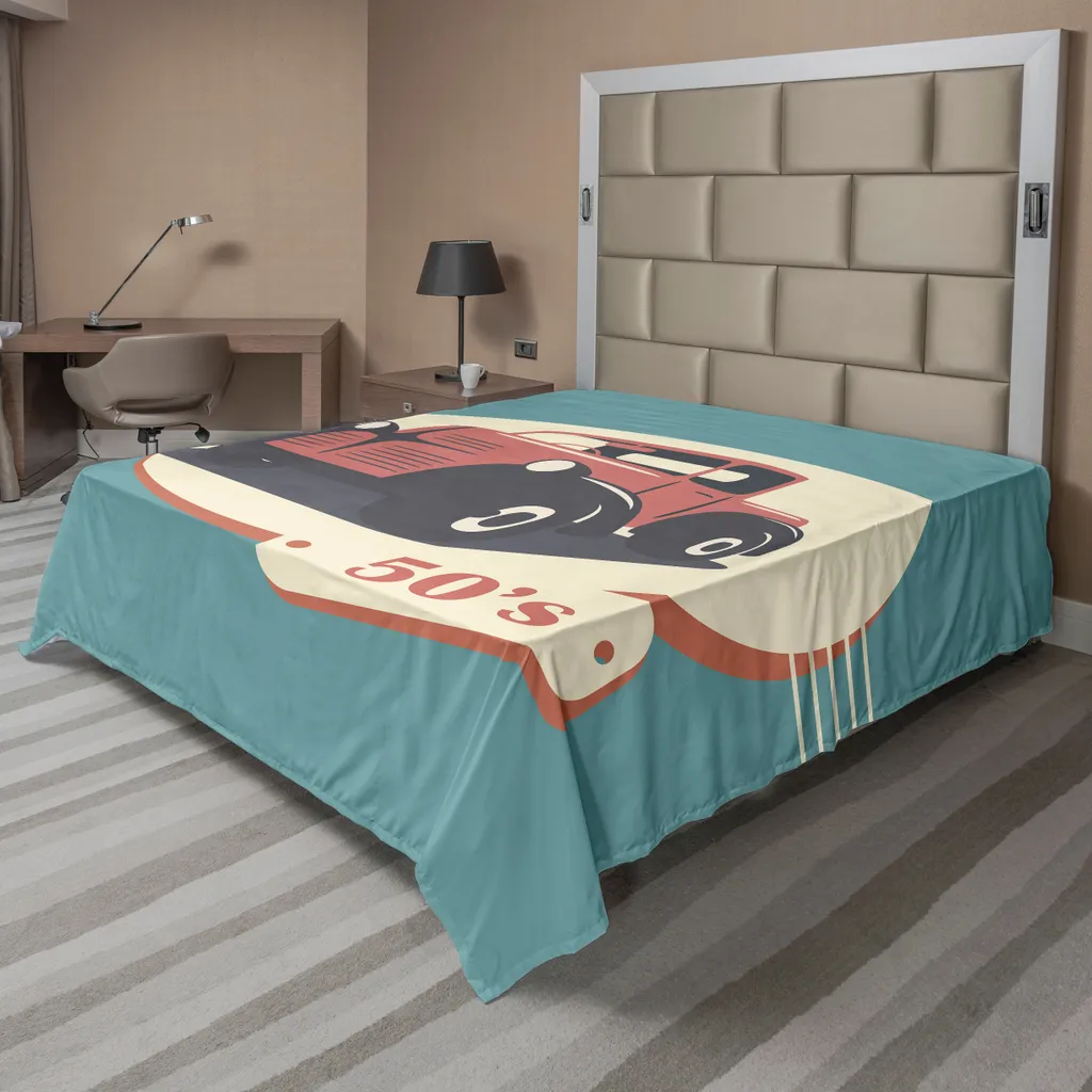 Idea Regalo Vintage: Lenzuolo ABAKUHAUS 275x260 Veicoli Retrò