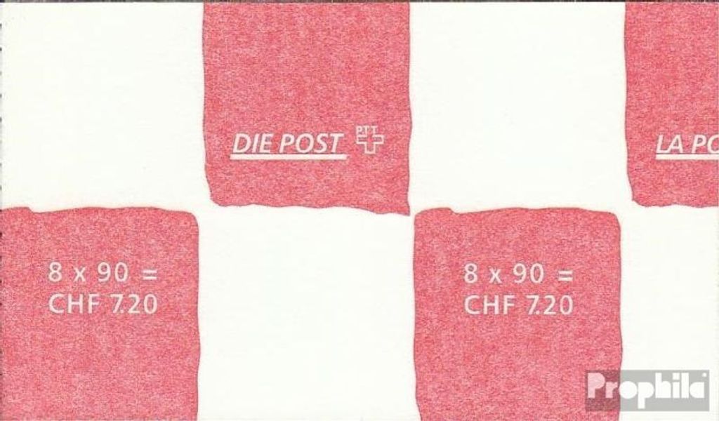 Briefmarken Schweiz 1996 Mi MH106 (kompl.Ausg.) postfrisch Grußmarken