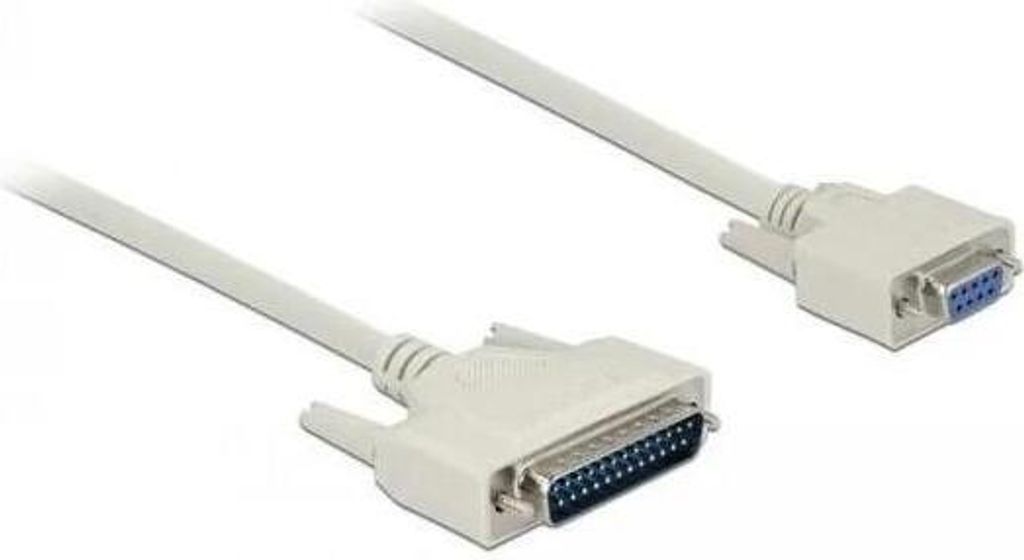 Serielles Kabel D-Sub 25 Stecker auf D-Sub 9 Buchse, 0,5 m