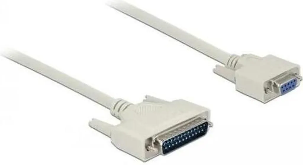 Connecter un modem ou automate : Câble Série D-Sub 25 vers D-Sub 9 0,5m