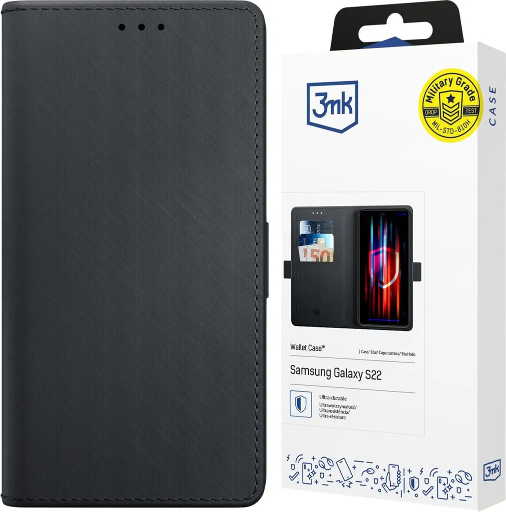 Cover 3mk Wallet Samsung S22 5G - La Compagna di Viaggio Perfetta