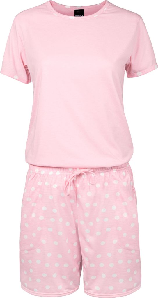 HEYO Damen Schlafanzug Kurz Baumwolle Zweiteiliger Pyjama Produktbild 