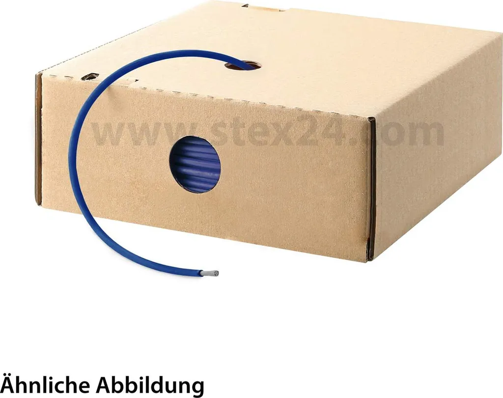 Cavo FÜNFNORM Helu Kabel 1mm² AWG18 Blu Scuro - Certificato UL/CSA/VDE