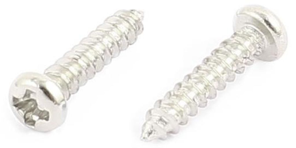 50Stk M2 x 10mm Edelstahl Spitze schwenken Kopf selbstschneidende Schrauben de