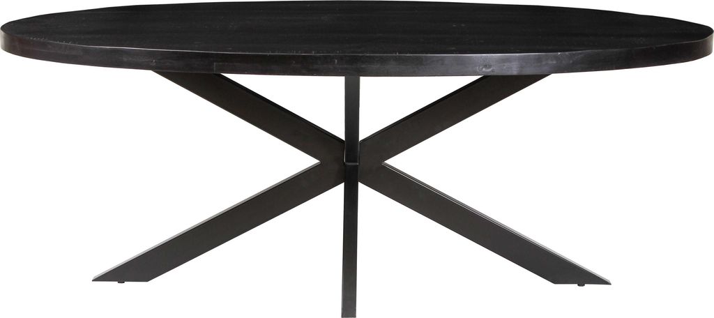 Esstisch Axana 200 x 100 cm-schwarz