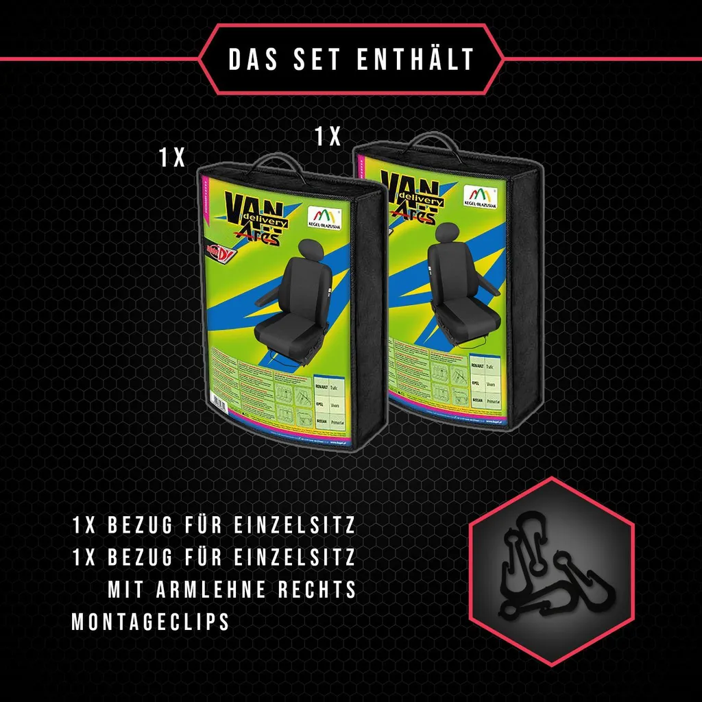 Coprisedili Custom per Fiat Ducato IV | Design Ergonomico 1+1