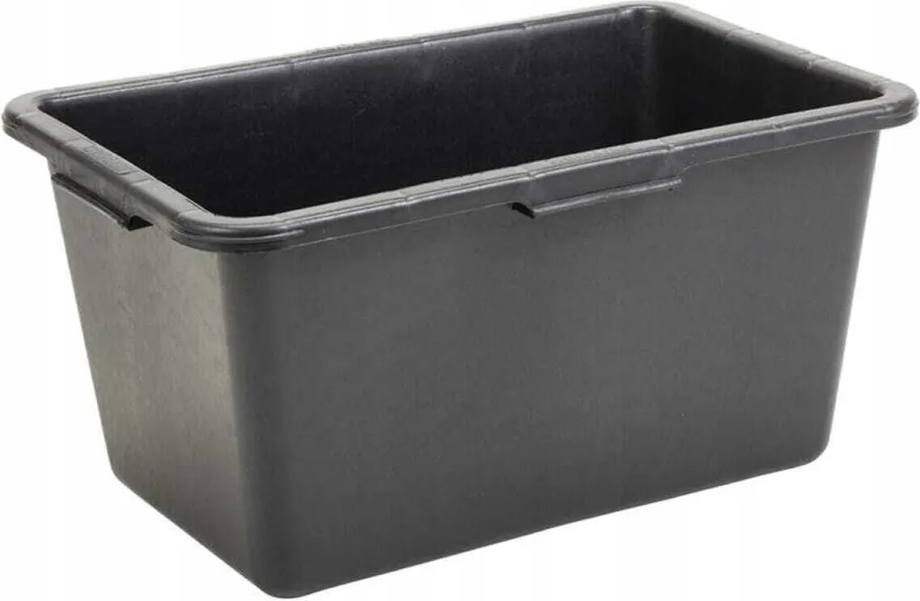 Cuve de mélange de mortier 45 L fixe - Bac à gâcher robuste chantier