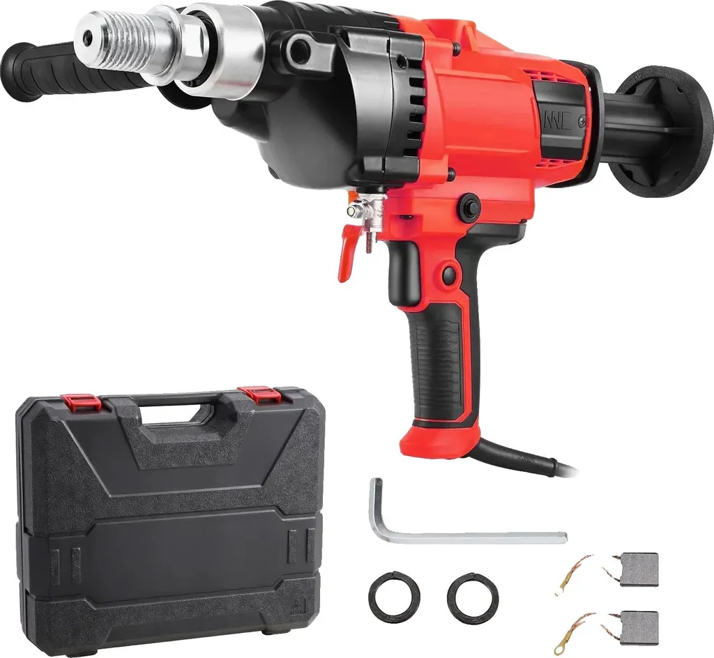 Carotteuse portable 2000W pour forage béton et brique vitesse variable