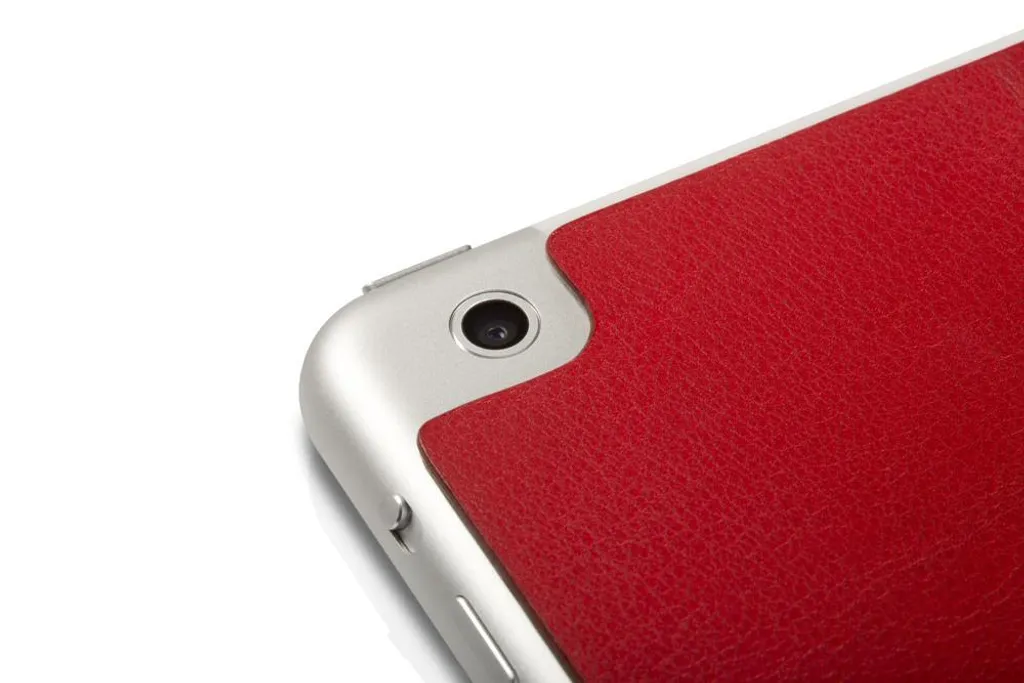 SurfacePad iPad Mini 4 Étui Ultra-fin en Cuir avec Support Rouge - 2
