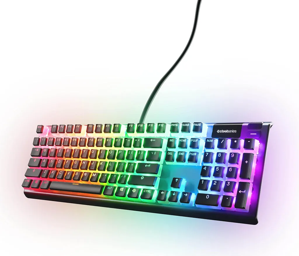 SteelSeries PrismCaps Pudding Keycaps PBT Nero Layout ISO DE - 2