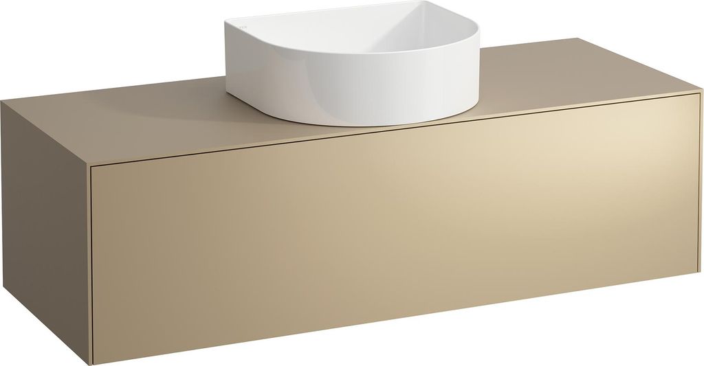 LAUFEN SONAR Schubladenelement, 1 Schublade, passend zu Waschtisch-Schalen 812340, 812341, 812342, 812343, Ausschnitt mittig für den Waschtisch, H...
