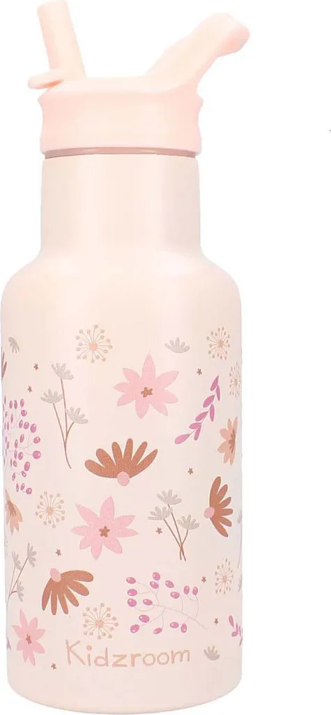 Regalo Utile Bambini: Borraccia Kidzroom 350ml Acciaio Inox Design