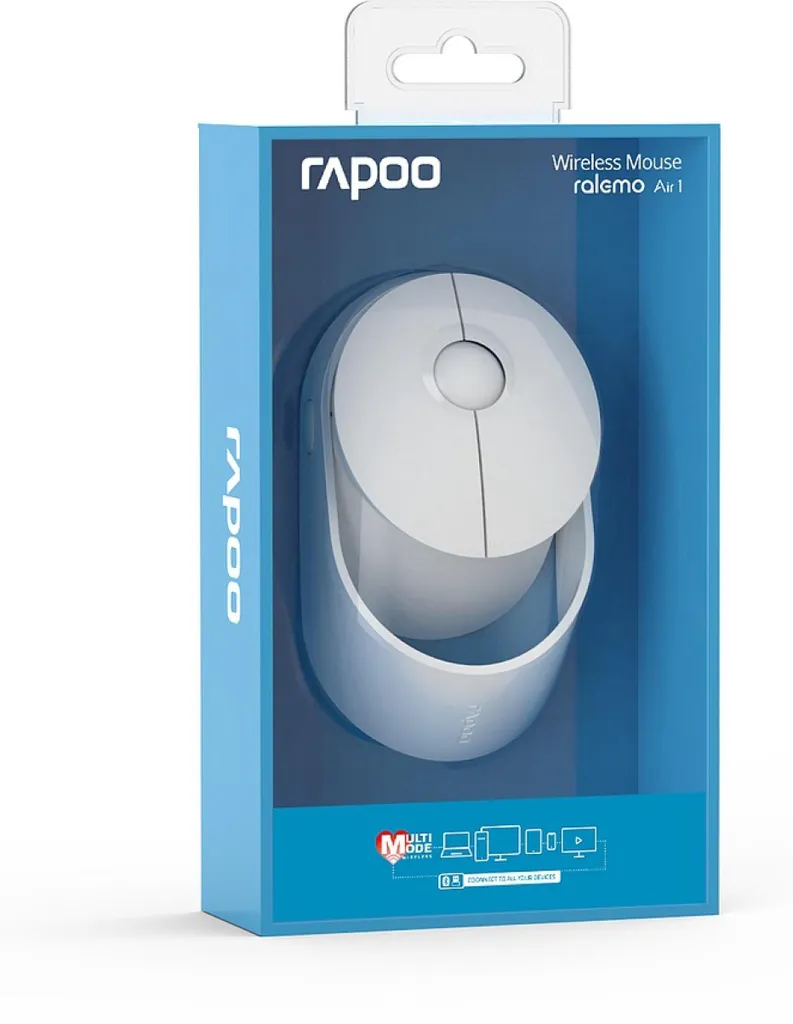 Souris sans bruit Rapoo Ralemo Air 1 blanche multi-mode rechargeable - 8