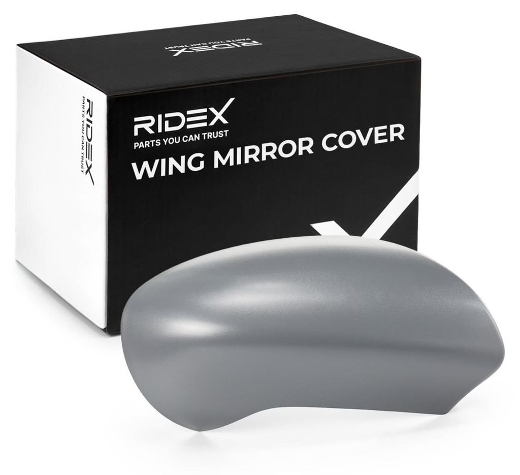 RIDEX 23A0002 Außenspiegel Abdeckung Kappe Rechts für NISSAN Qashqai / Qashqai +2 I (J10, NJ10) Spiegelkappe