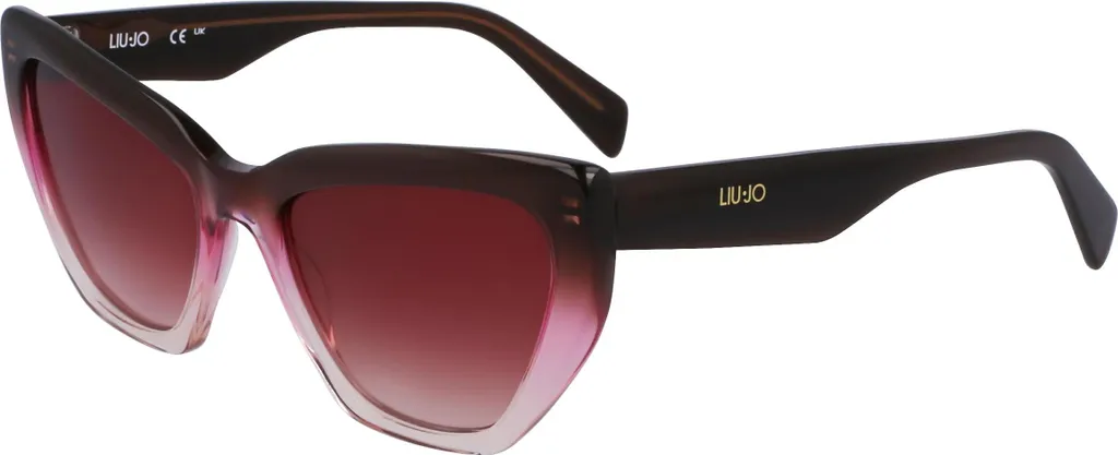 Lunettes de Soleil Femme Liu Jo LJ794S Marron Rose Verres Dégradés