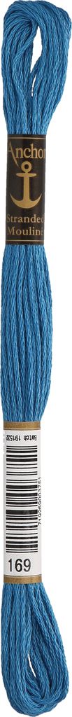 Anchor Sticktwist 4635000-00169 lagune Stickgarn, 100 % Produktbild 
