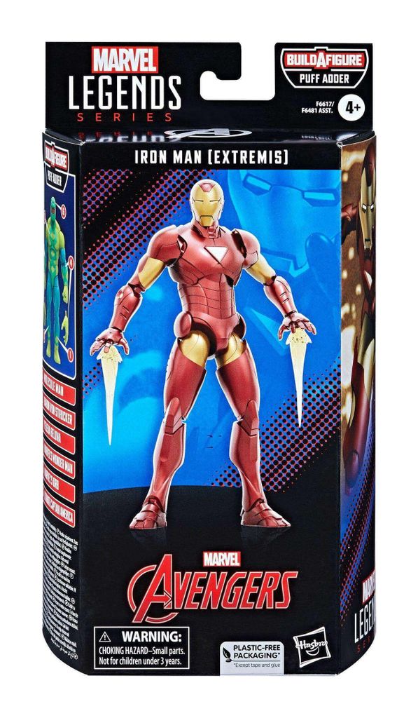 Marvel Legends BAF: Puff Adder Iron Man | Kaufland.cz