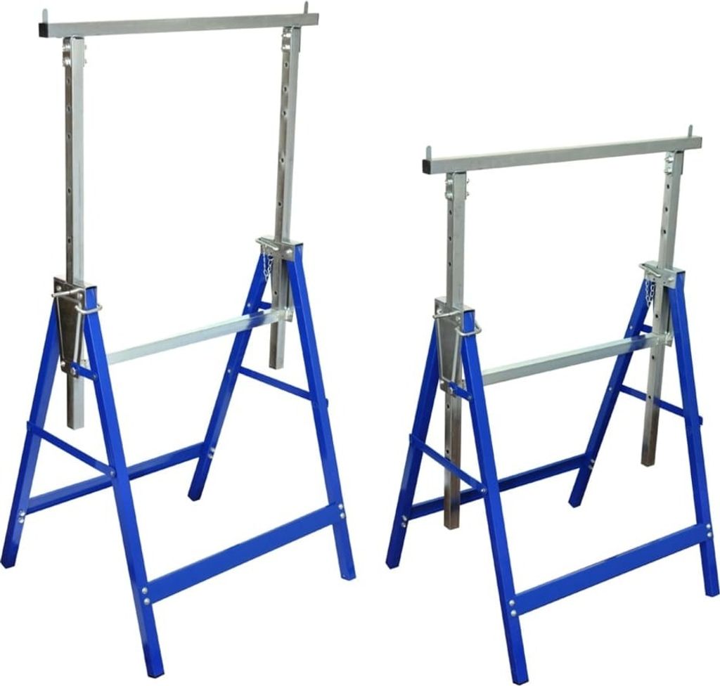 Eleganten-Stil Gerüstböcke 2 Stk. Verstellbar DE91309