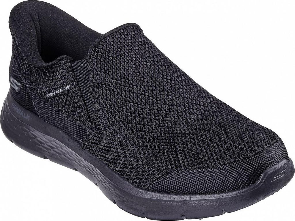 Skechers GO Walk Flex Slip In Slipper Schwarz Produktbild 