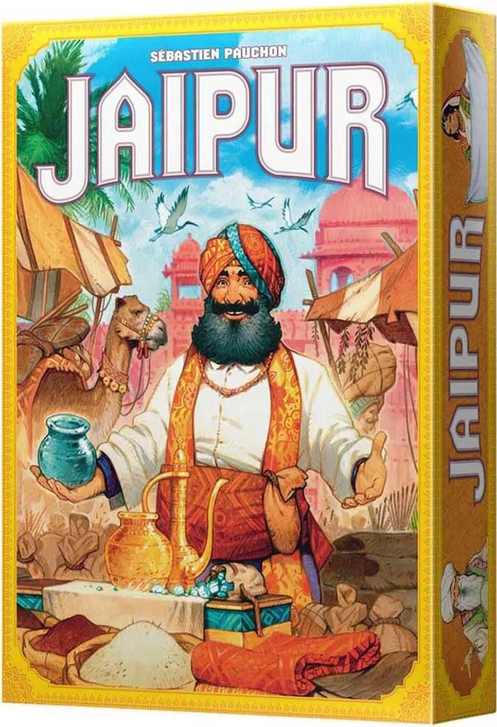 Jaipur Jeu de Société 2 Joueurs pour des Duels Sans Ennui Edition Asmodee Pro