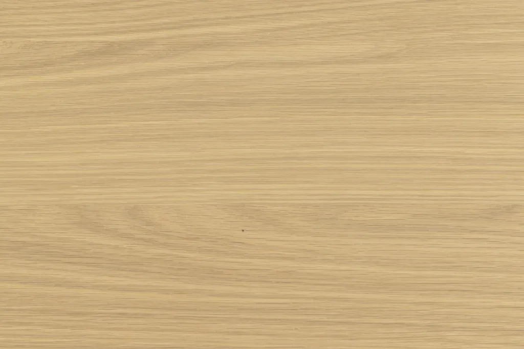 Table à manger Malika Ø120 cm, finition chêne clair et plateau robuste - 3